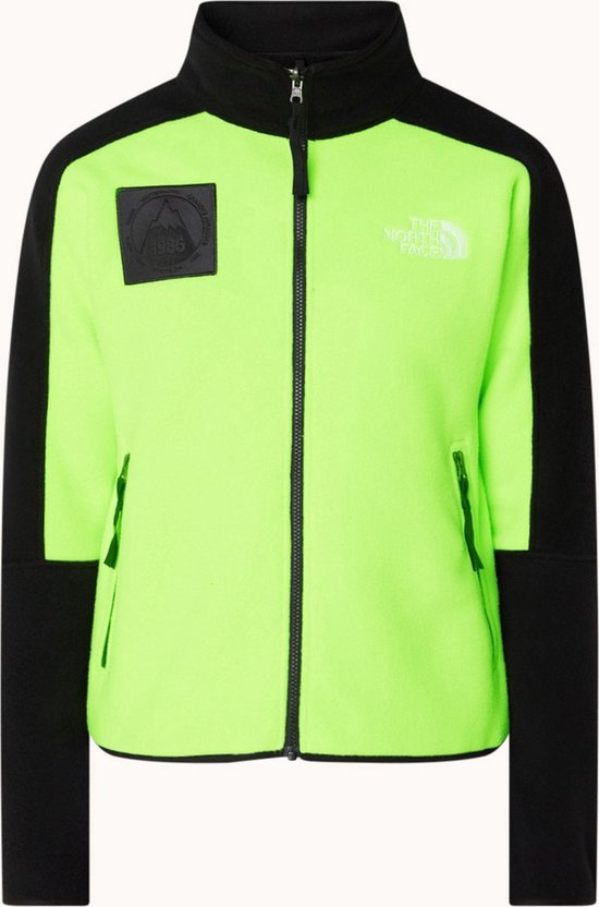 The North Face Origins Mountain '86 Fleece Sweat Vest with Zip Pockets - Fluorescent / Zwart - Size L