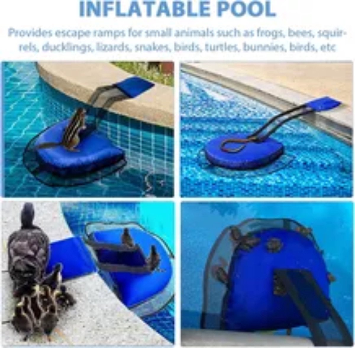 Attrape-feuilles plat pour piscine avec poignée de porte. Nettoyeur de  piscine. Filet de piscine