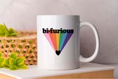 Mok Bi-Furious - Gay - Pride - LGBTQ - Equality - Proud Love - Queer - Rainbow - Gift - Cadeau - Cute - Straight