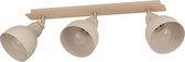 EGLO Arrecife Spot - E27 - 74,5 cm - Bruin/Beige - Staal