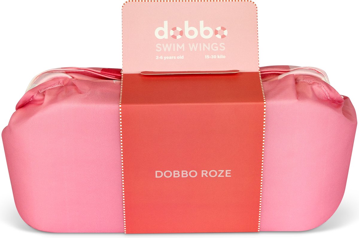 DOBBO Roze - Puddle Jumper - Zwembandjes - Zwemvest - Zwemvleugels - voor Kind van 2 tot 6 jaar - 15 tot 30kg - Roze — afbeelding 10