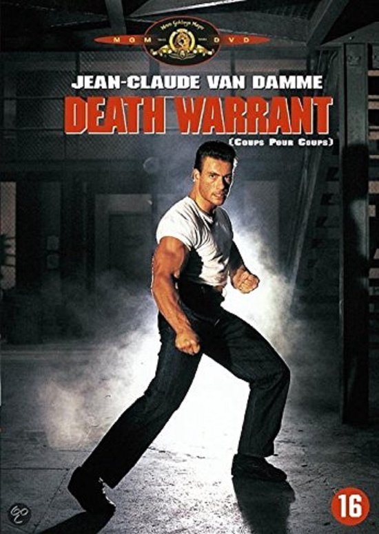 Jean-Claude Van Damme in actie voor de film Death Warrant.