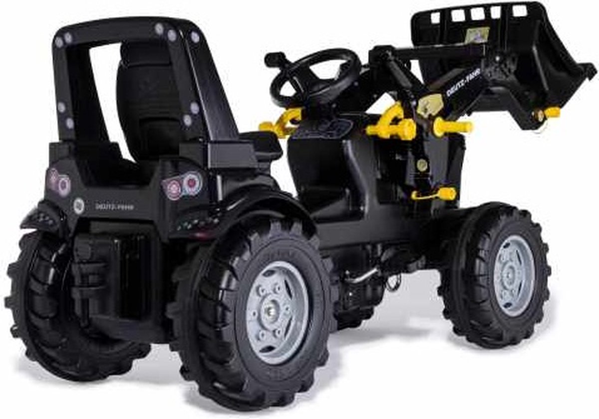Tracteur à Pédales Rolly Toys CAT DumperKid – Avec Benne Basculante, Pour Enfants à Partir De 2 Ans Et Demi, Couleur Jaune