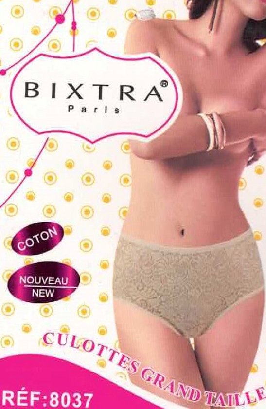 Dames ondergoed, dames slip – 6 pack - Hoge taille – Multicolor – XXL - Mooi  design | bol.com