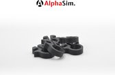Cable Management Clip for Sim Rig - Rounded