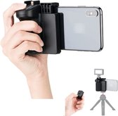 Selfiestick universeel - Camera Handvat - Selfie Stick - 3 in 1 - Mobiele telefoon-camera-greephouder - Witt