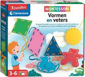 clementoni education montessori - formes et lacets