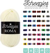 Scheepjes - Roma - 1614 Gebroken Wit - set van 10 bollen x 50 gram