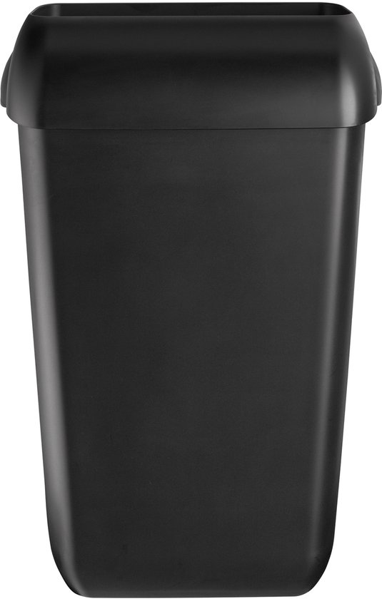 Euro Products | Quartz | Afvalbak | Zwart | Inhoud: 23 liter