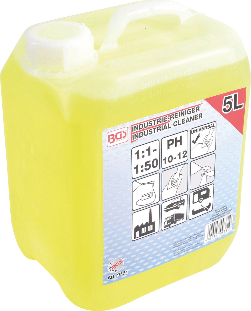 BGS Universele industriereiniger | 5 l 9381