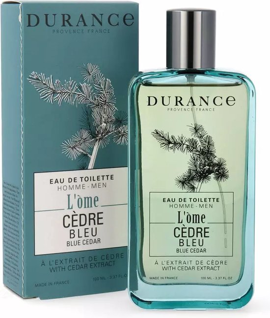 Durance L'Òme Cedar Blue - Eau de Toilette - een heerlijke sterke frisse  heren geur | bol