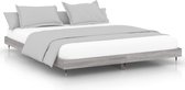 vidaXL Cadre de lit Bois traité Chêne Sonoma gris 160 x 200 cm