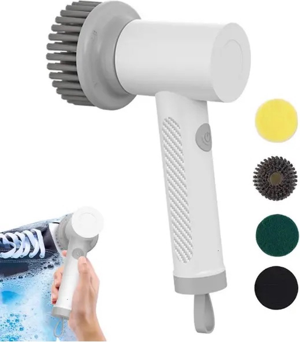 Tête de brosse éponge pour brosse de nettoyage électrique - Noir - CleanRite