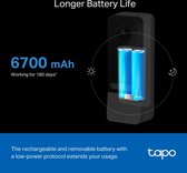 Tapo D230S1 draadloze video deurbel op batterij - 2K 5MP video- inclusief hub - zonder abonnement-slimme deurbel