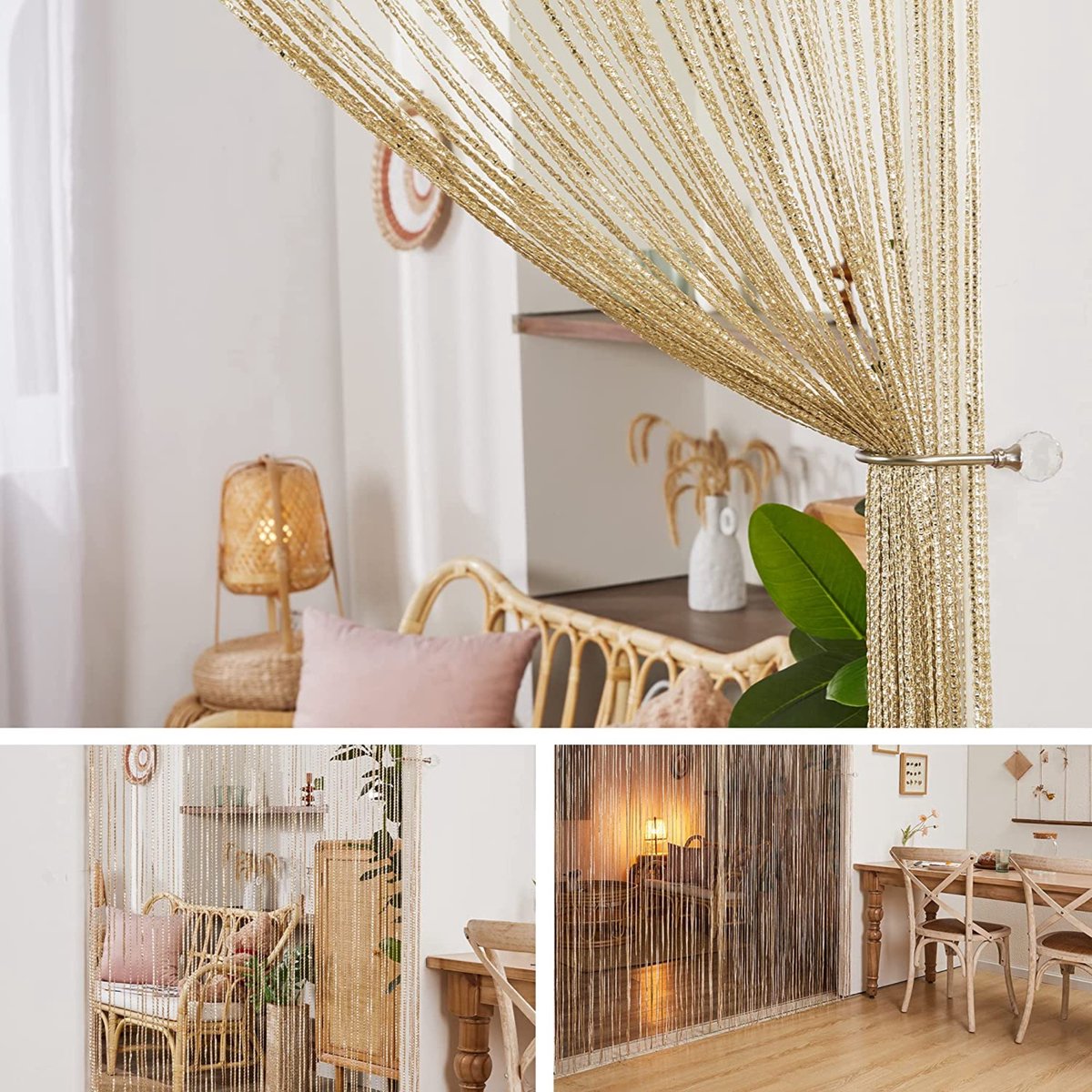 Rideaux Voilage Chambre - Écharpe De Fenêtre Voile Draperie Souple