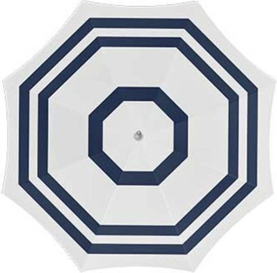 Homestyle strandparasol gestreept - recreatie - 143 cm assorti