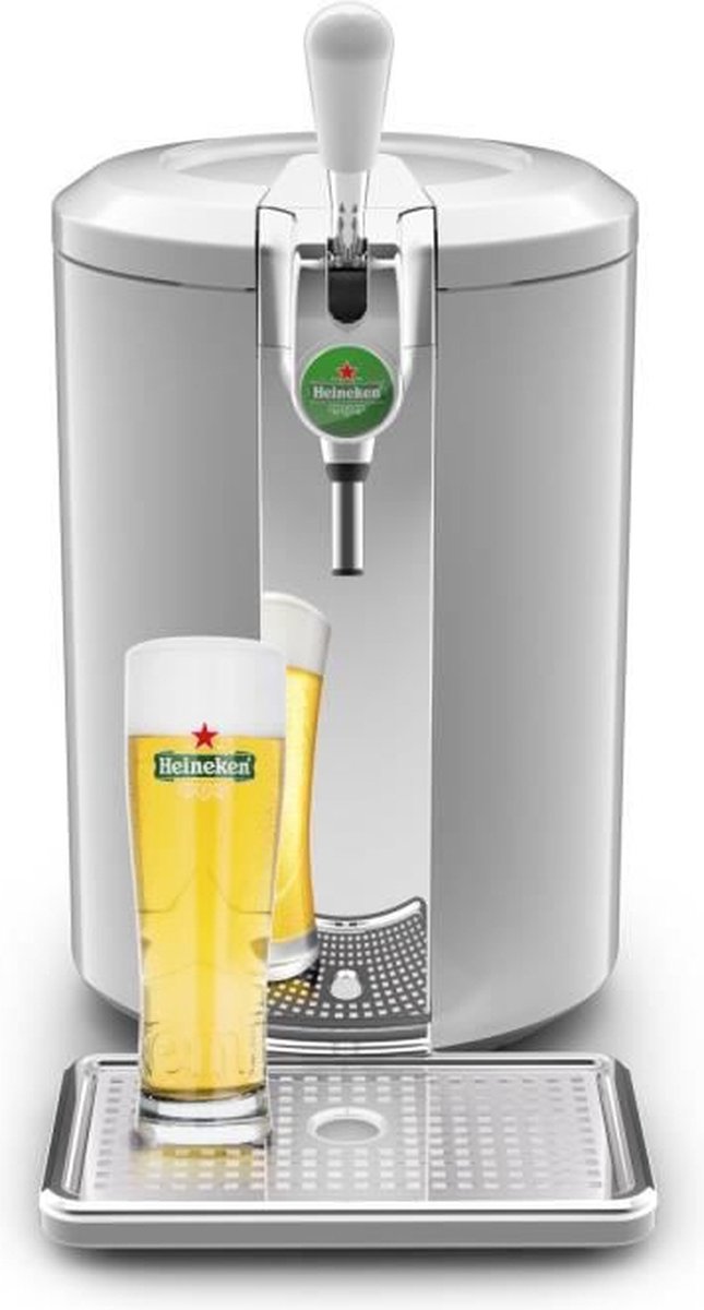 KRUPS Beertender® VB450E10 Machine à robinet compacte, adaptée au fût de 5  litres