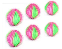 Wasballen 6 Stuks - Vuilvanger - Haren vanger - Wasmachinefilter berschermers - Wasbol - Wasballen - Wasbollen