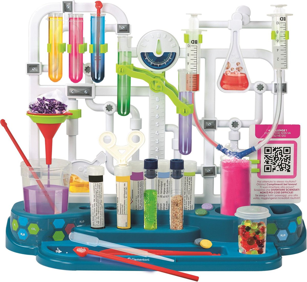 Clementoni Wetenschap & Spel – Super Scheikunde - Experimenteerdoos met vele Experimenten - Laboratorium Speelgoed - 8+ Jaar — afbeelding 3