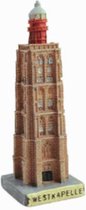 Vuurtoren Westkapelle 13cm - Miniatuur Beeldje