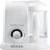 Bol.com Béaba - Stoomkoker-Mixer Babycook Solo - Wit/Zilver aanbieding