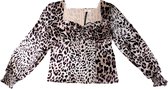 Guess LS Adelaide Blouse Dames Blouse/T-Shirt - Multi - Maat S