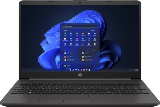 HP 255 G9 AMD Ryzen™ 5 5625U Laptop 39,6 cm (15.6") Full HD 8 GB DDR4-SDRAM 256 GB SSD Wi-Fi 6 (802.11ax) Windows 11 Pro Zwart