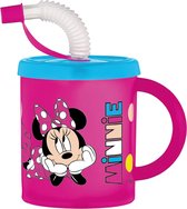 Gobelet Minnie Mouse 210ml avec paille