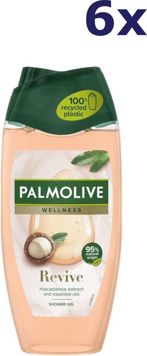 6x Palmolive Douchegel - Revive Macadamia 250 ml