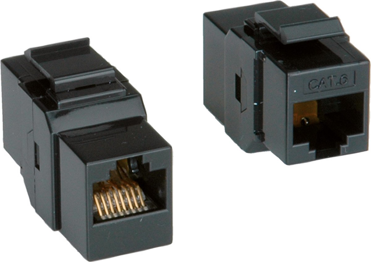 ROLINE RJ45 koppelstuk, Keystone, UTP, Cat.6 (Class E)