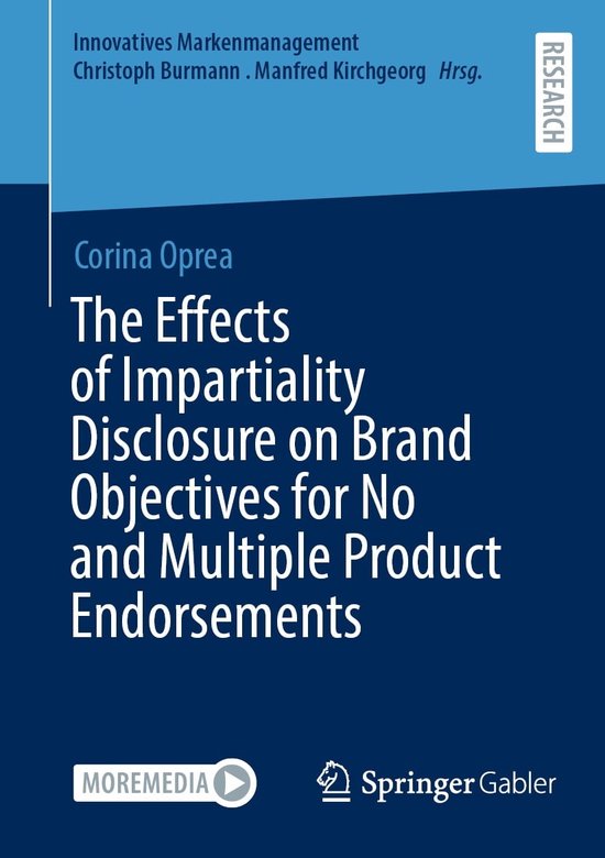 Foto: Innovatives markenmanagement the effects of impartiality disclosure on brand objectives for no and multiple product endorsements