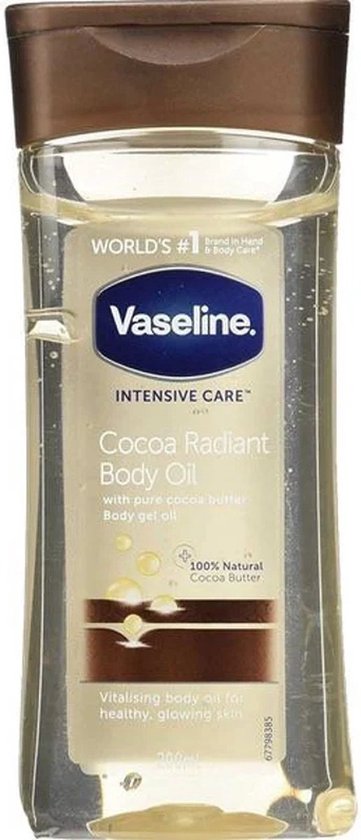 Vaseline Intensive Care Cocoa Radiant Body Oil  - 200 ML - Vaseline