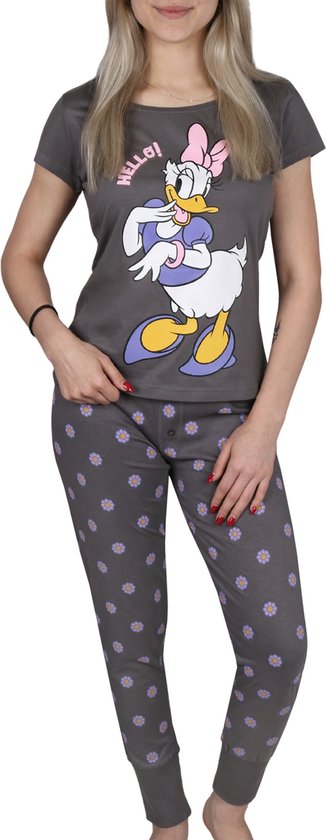 Dames pyjama blauw met hart en flanellen broek van Rebelle | Online de Dames pyjama blauw met hart en flanellen broek van Rebelle | Online de