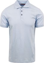 Suitable - Liquid Polo Lichtblauw - Slim-fit - Heren Poloshirt Maat XXL