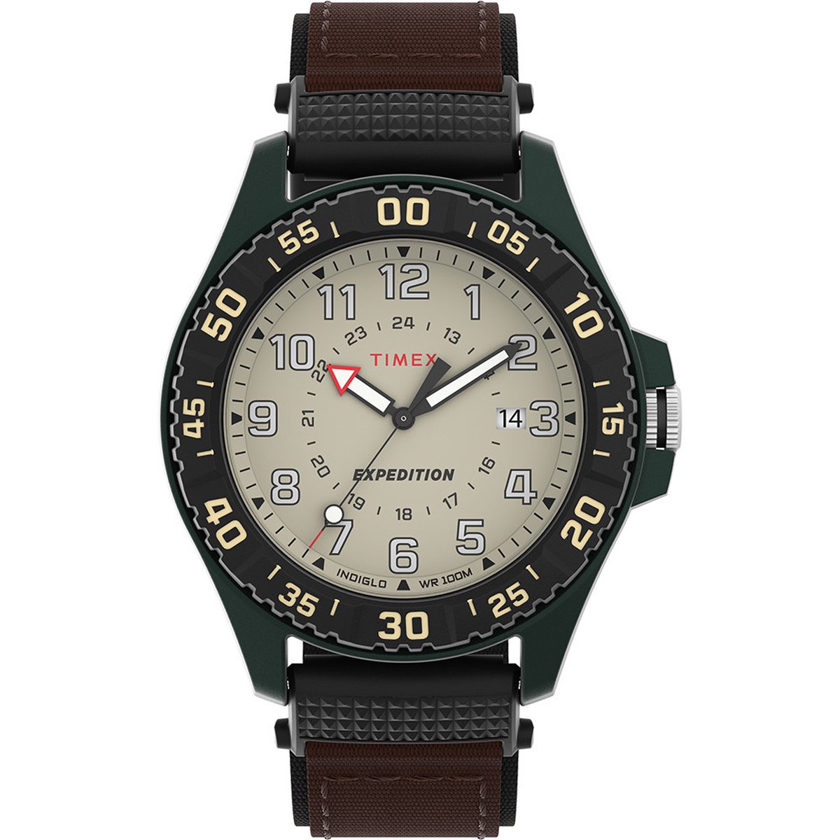 Timex Expedition Acadia TW4B26500 Horloge - Textiel - Zwart - Ø 41 mm