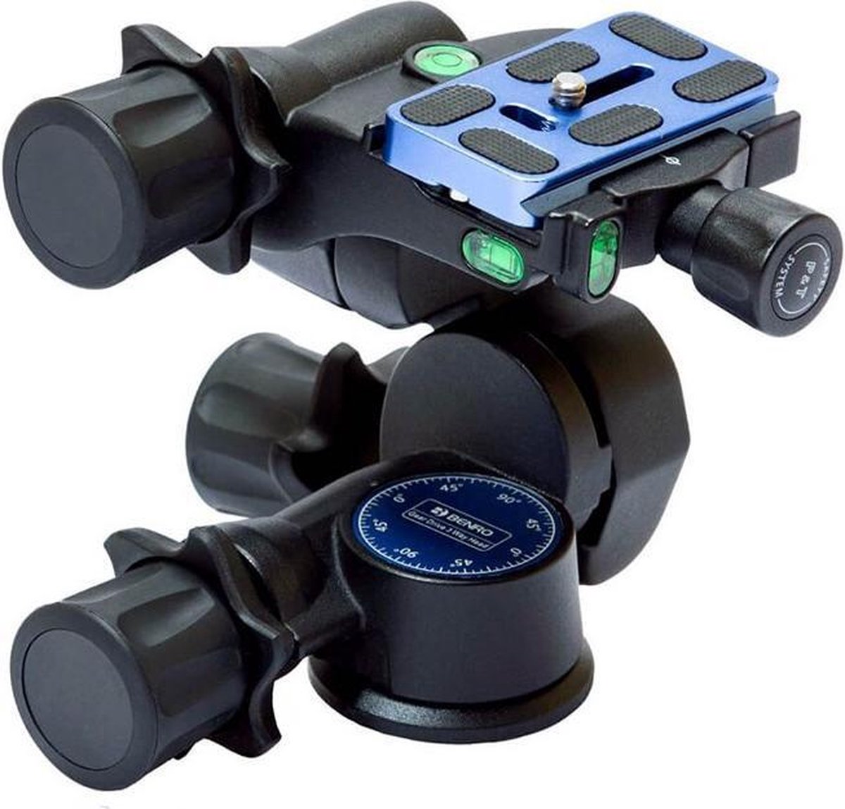 Benro GD3WH Geared Head Drieweg Statiefkop