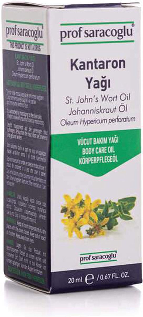 Goedkoopste Prof Saracoglu - Sint-Janskruid Olie 20ml
