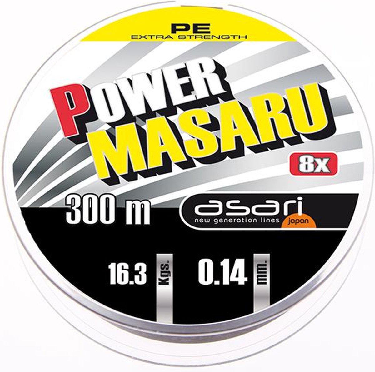 Asari Power Masaru 300 M Draad Groen 0.140 mm