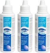 Eye Fresh 3 x 100 ml - Lunettes pour lentilles de contact souples - Pack économique