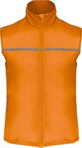 Hardloopgilet visibility vest met meshvoering 'Proact' Orange - L