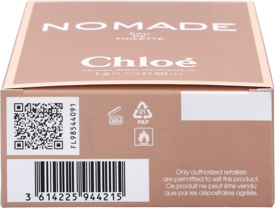 Chloe Nomade - eau de toilette - 50 ml - damesparfum