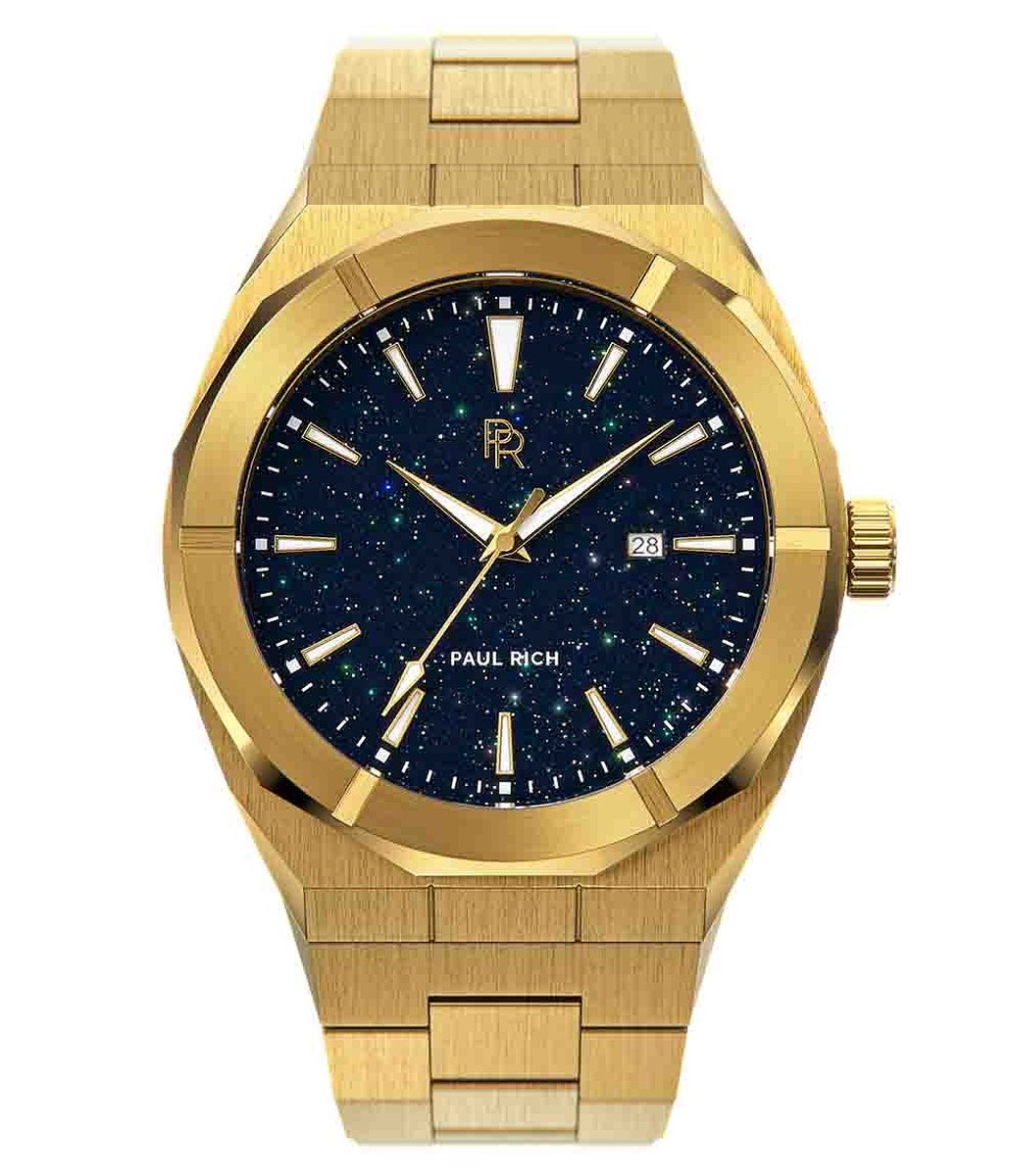 Paul Rich Star Dust Gold Automatic 42 mm