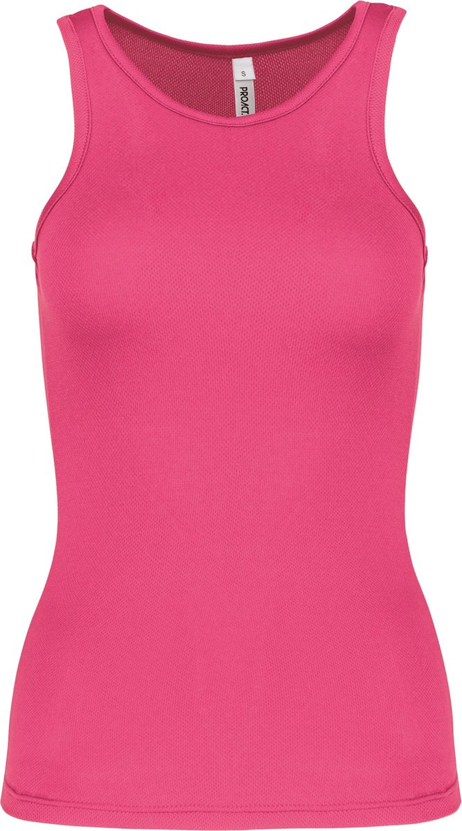 Damessporttop overhemd ‘Proact’ Fluorescent Oranje