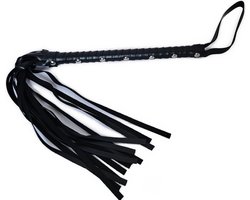 Erotische Zweep – BDSM – Seks zweep – Bondage – Sm zweepje - Zwart