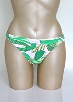 Freya - Amy - Groen - bikini broekje met aparte print - maat xs / 34