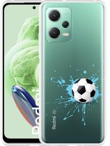 Cazy Hoesje geschikt voor Xiaomi Redmi Note 12 Soccer Ball