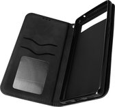 Wallet Case geschikt voor Google Pixel 7a Soft-touch Magnetische klep Zwart