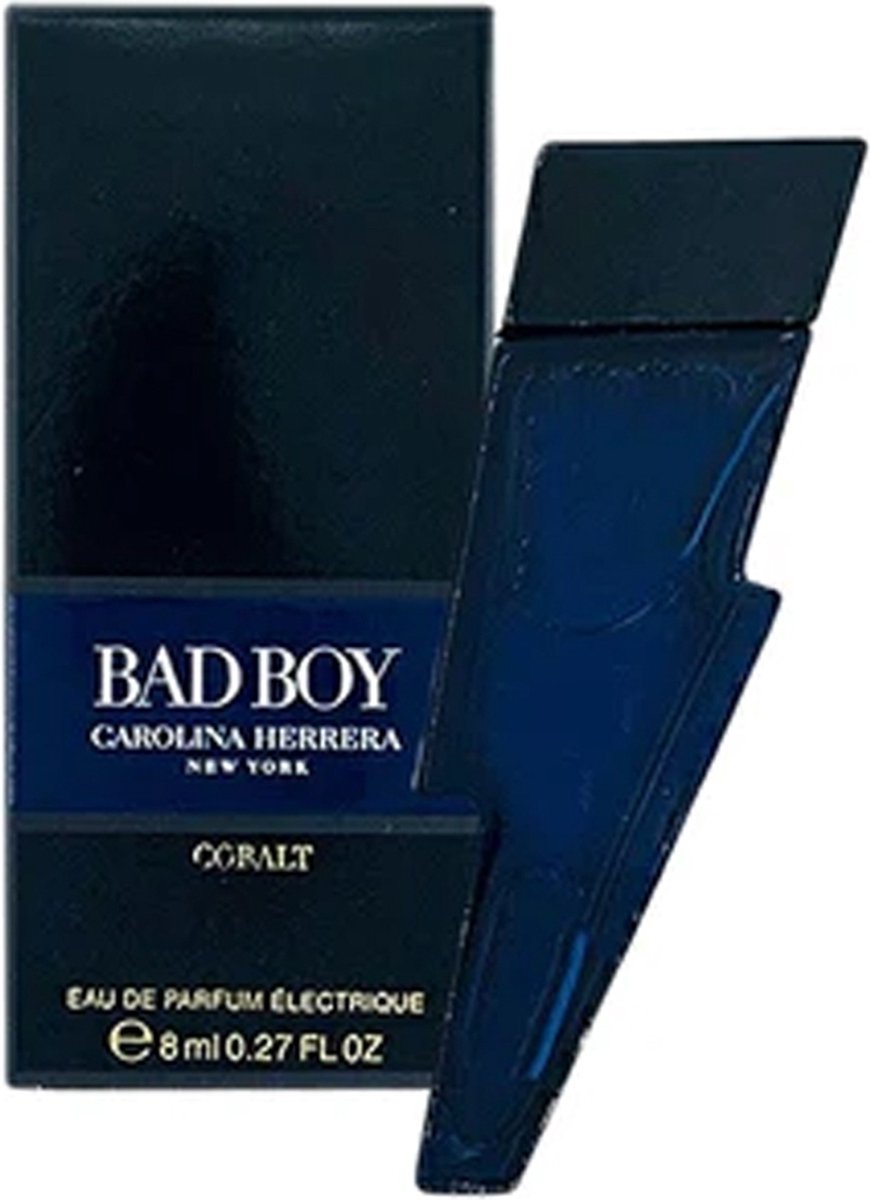 Goedkoopste Carolina Herrera Bad Boy Cobalt - Eau de Parfum - MINI 8 ml - Valentijn