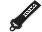 Sparco Sleutelhanger- Leren Keychain - Zwart