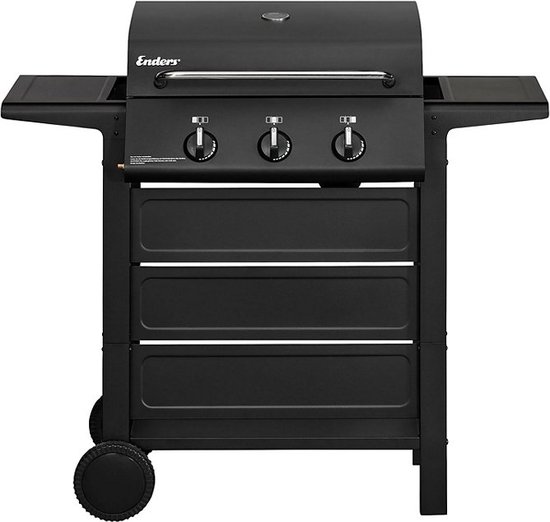 Enders San Diego Evo 3 Gas barbecue - Gas bbq - 3 branders - Zwart ...
